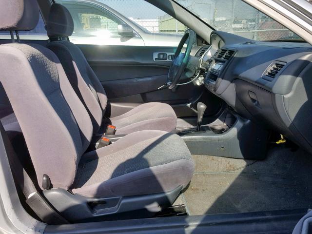 1HGEJ6220YL101345 - 2000 HONDA CIVIC DX GRAY photo 5