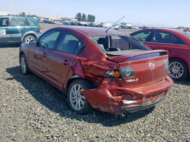 JM1BK123661410790 - 2006 MAZDA 3 S RED photo 3