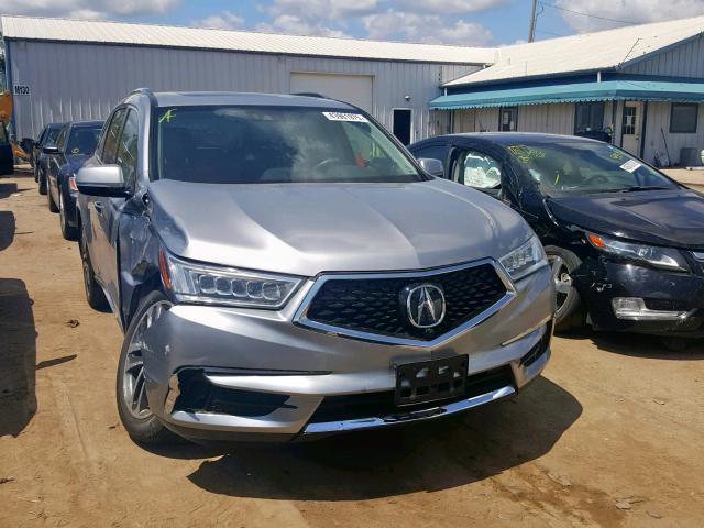 5FRYD4H98HB031641 - 2017 ACURA MDX ADVANC SILVER photo 1