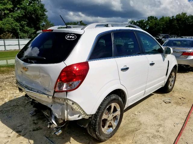 3GNAL3E58CS599154 - 2012 CHEVROLET CAPTIVA SP WHITE photo 4