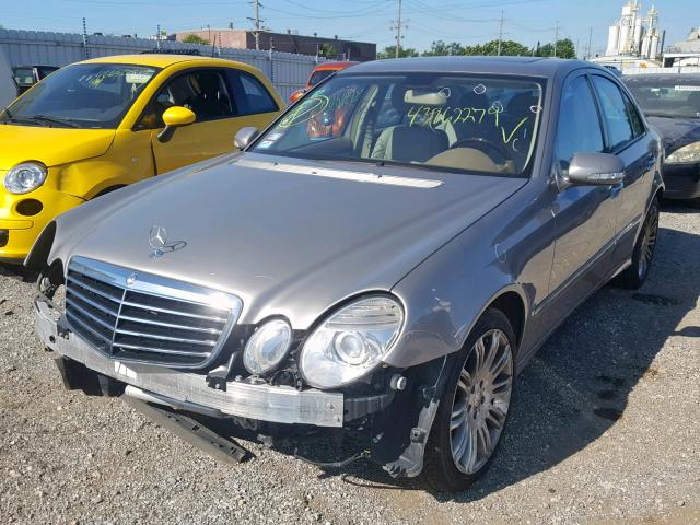 WDBUF87X48B342597 - 2008 MERCEDES-BENZ E 350 4MAT GRAY photo 2