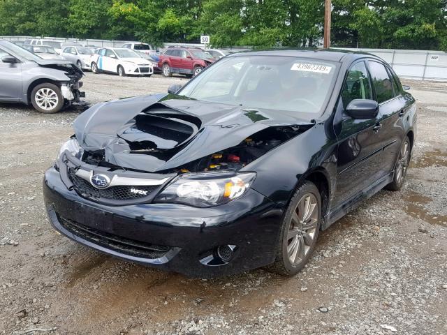 JF1GE76659G518197 - 2009 SUBARU IMPREZA WR BLACK photo 2