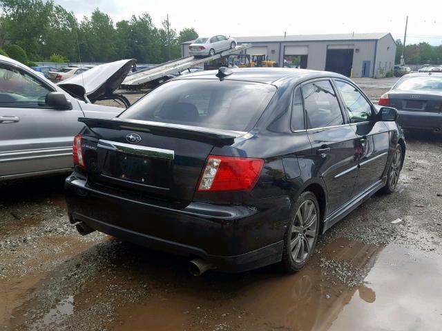 JF1GE76659G518197 - 2009 SUBARU IMPREZA WR BLACK photo 4