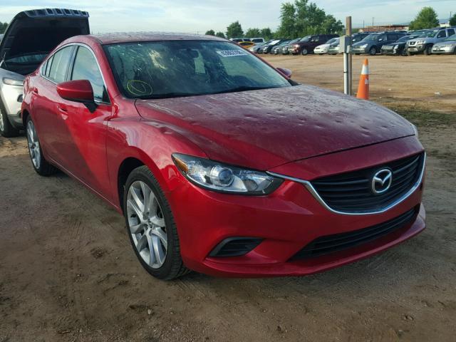 JM1GJ1V59F1214347 - 2015 MAZDA 6 TOURING RED photo 1