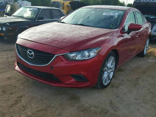 JM1GJ1V59F1214347 - 2015 MAZDA 6 TOURING RED photo 2