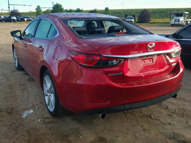 JM1GJ1V59F1214347 - 2015 MAZDA 6 TOURING RED photo 3