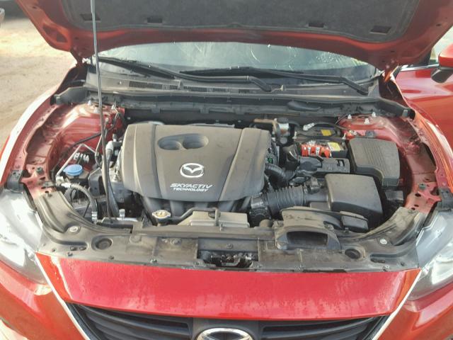 JM1GJ1V59F1214347 - 2015 MAZDA 6 TOURING RED photo 7