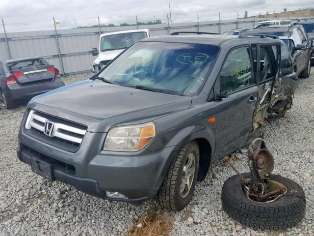 5FNYF18328B024089 - 2008 HONDA PILOT SE SILVER photo 2