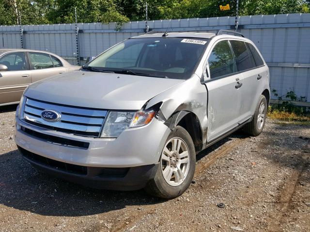 2FMDK36C69BA47412 - 2009 FORD EDGE SE SILVER photo 2