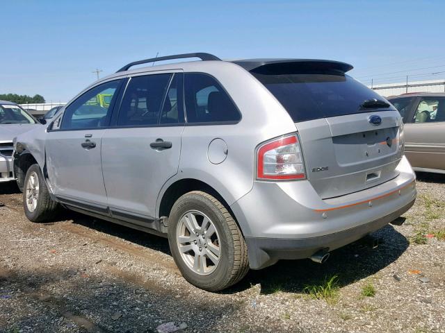 2FMDK36C69BA47412 - 2009 FORD EDGE SE SILVER photo 3