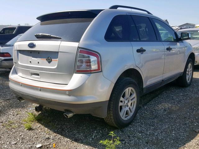 2FMDK36C69BA47412 - 2009 FORD EDGE SE SILVER photo 4