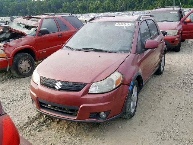 JS2YA417385100021 - 2008 SUZUKI SX4 TOURIN RED photo 10