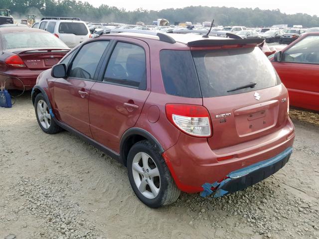 JS2YA417385100021 - 2008 SUZUKI SX4 TOURIN RED photo 3