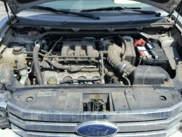 2FMDK51C59BA80453 - 2009 FORD FLEX SE SILVER photo 7