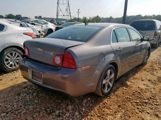 1G1ZC5E17BF281249 - 2011 CHEVROLET MALIBU 1LT 灰色 照片 4