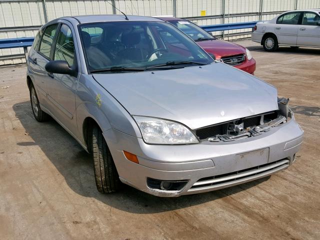 1FAHP37N27W347974 - 2007 FORD FOCUS ZX5 SILVER photo 1