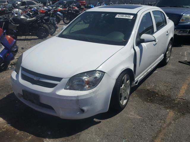 1G1AF5F57A7233118 - 2010 CHEVROLET COBALT 2LT WHITE photo 2