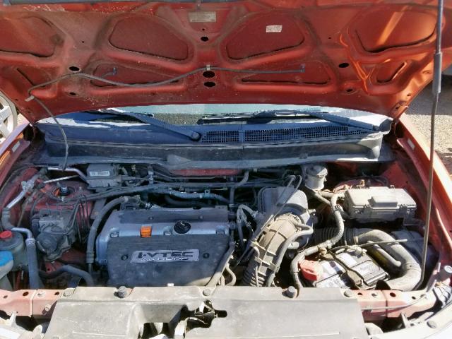 5J6YH28543L048895 - 2003 HONDA ELEMENT EX ORANGE photo 7