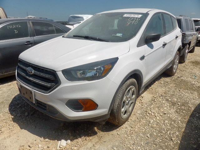 1FMCU0F77JUD36790 - 2018 FORD ESCAPE S WHITE photo 2