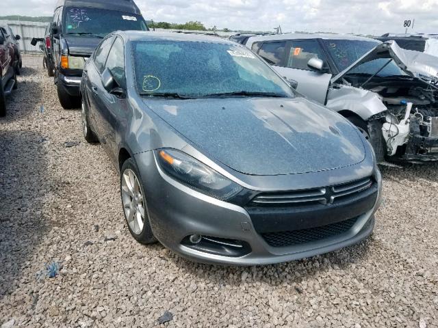 1C3CDFBA4DD107078 - 2013 DODGE DART SXT GRAY photo 1