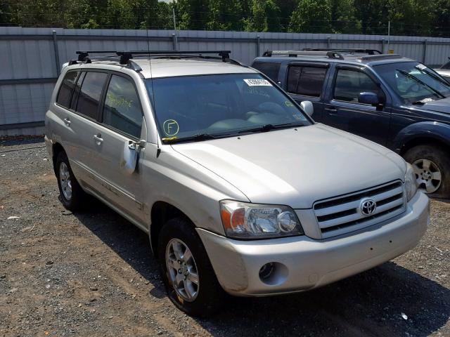 JTEEP21A850095236 - 2005 TOYOTA HIGHLANDER SILVER photo 1