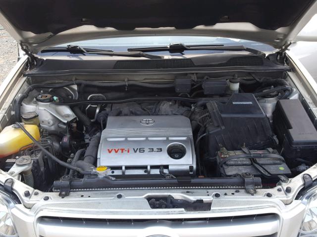 JTEEP21A850095236 - 2005 TOYOTA HIGHLANDER SILVER photo 7