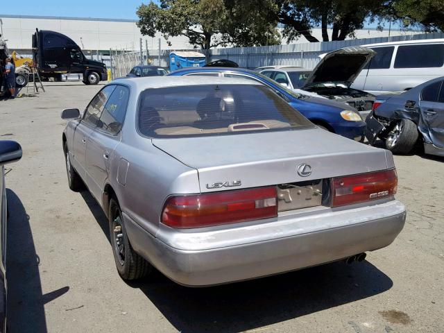 JT8GK13T6R0070800 - 1994 LEXUS ES 300 SILVER photo 3