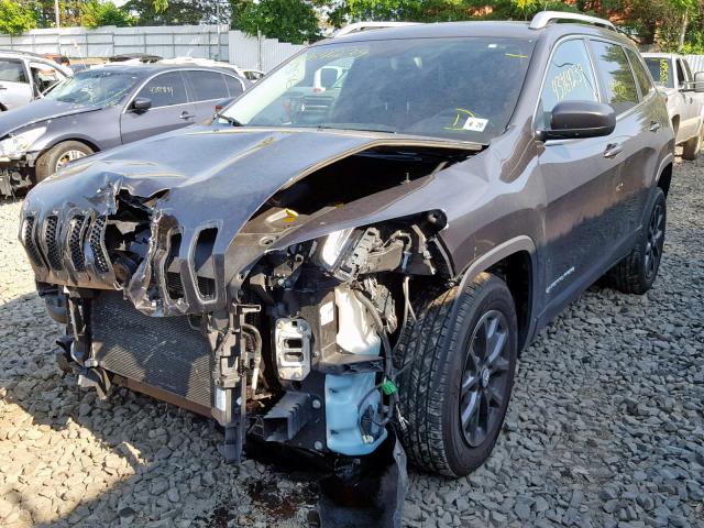 1C4PJMCS4FW538593 - 2015 JEEP CHEROKEE L GRAY photo 2