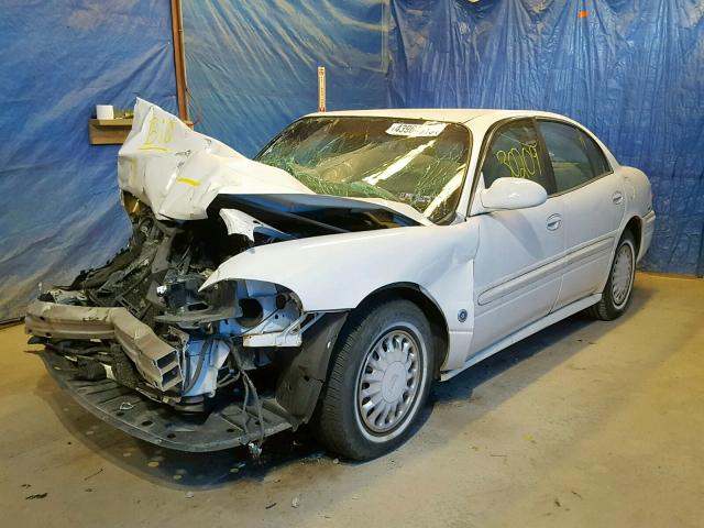 1G4HP54K42U249576 - 2002 BUICK LESABRE CU WHITE photo 2