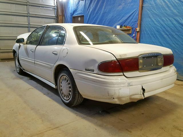 1G4HP54K42U249576 - 2002 BUICK LESABRE CU WHITE photo 3