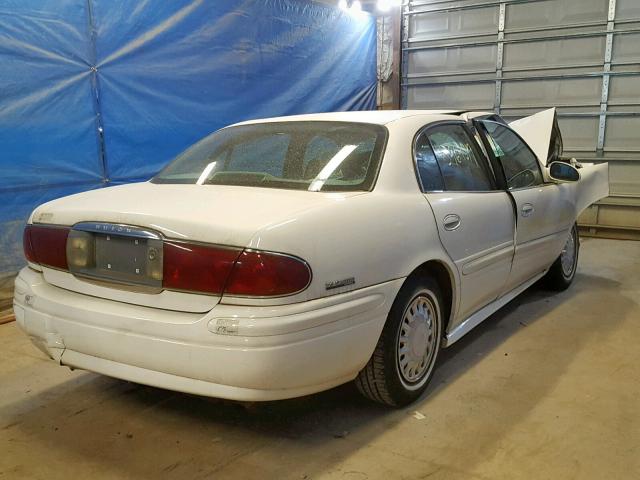 1G4HP54K42U249576 - 2002 BUICK LESABRE CU WHITE photo 4