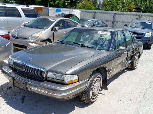 1G4CW52K1TH634216 - 1996 BUICK PARK AVENU BROWN photo 2