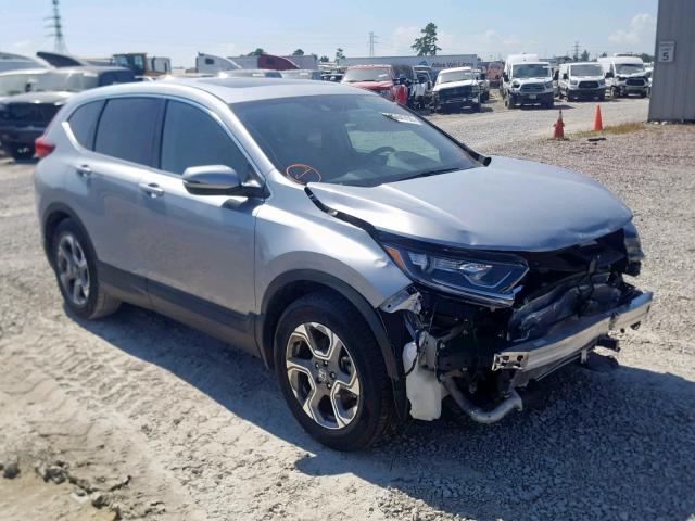 7FARW1H82JE033398 - 2018 HONDA CR-V EXL SILVER photo 1