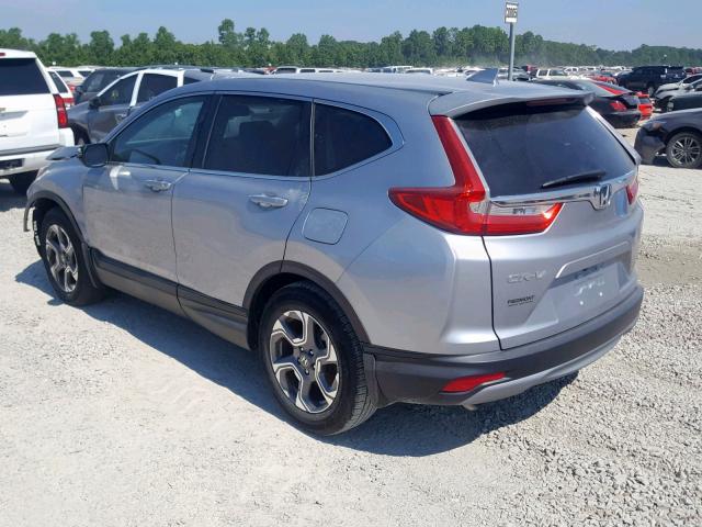 7FARW1H82JE033398 - 2018 HONDA CR-V EXL SILVER photo 3