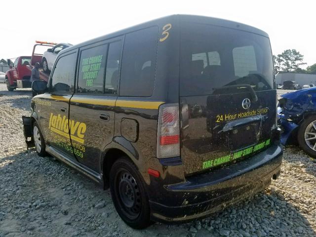 JTLKT324264030611 - 2006 TOYOTA SCION XB 黑色 照片 3