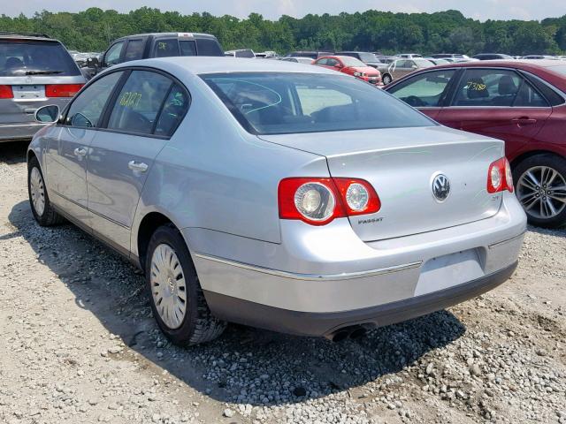 WVWUK73C87P010576 - 2007 VOLKSWAGEN PASSAT SILVER photo 3