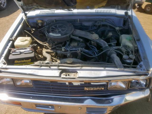 JN6ND01S0GW126857 - 1986 NISSAN 720 BLUE photo 7