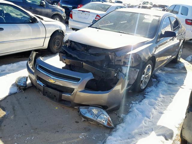 1G1ZB5E10BF312988 - 2011 CHEVROLET MALIBU LS ნაცრისფერი ფოტო 2