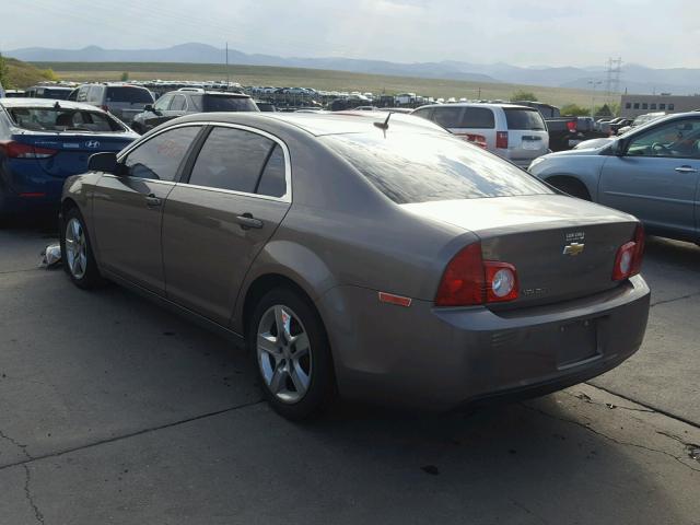1G1ZB5E10BF312988 - 2011 CHEVROLET MALIBU LS ნაცრისფერი ფოტო 3