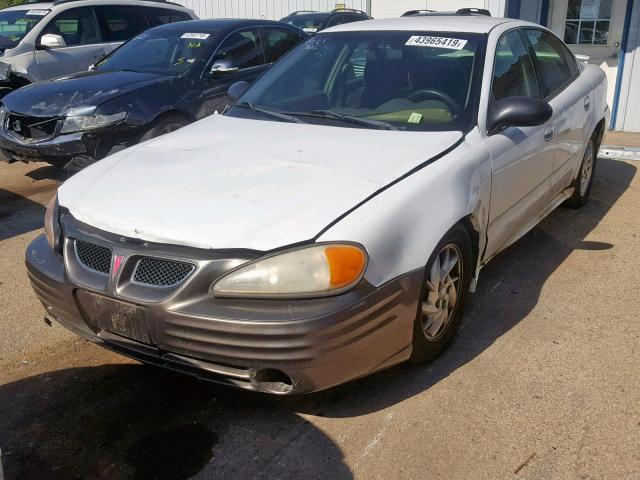 1G2NF52F23C120666 - 2003 PONTIAC GRAND AM S WHITE photo 2