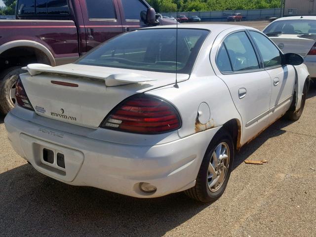 1G2NF52F23C120666 - 2003 PONTIAC GRAND AM S WHITE photo 4