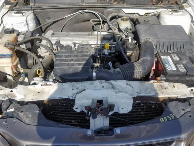1G2NF52F23C120666 - 2003 PONTIAC GRAND AM S WHITE photo 7