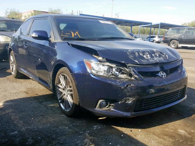 JTKJF5C78D3057794 - 2013 TOYOTA SCION TC ლურჯი ფოტო 1