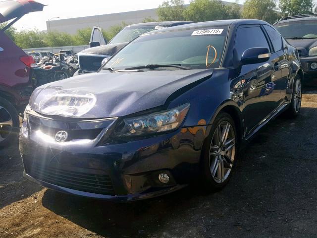 JTKJF5C78D3057794 - 2013 TOYOTA SCION TC ლურჯი ფოტო 2