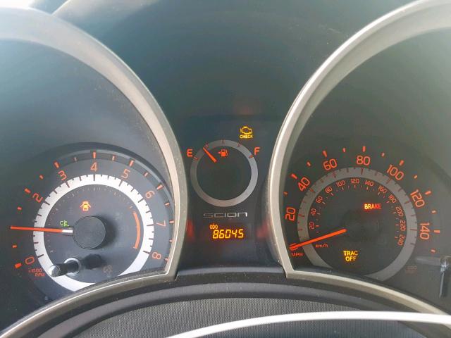 JTKJF5C78D3057794 - 2013 TOYOTA SCION TC ლურჯი ფოტო 8