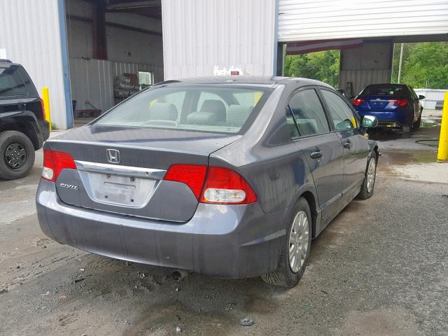 19XFA1F32AE039423 - 2010 HONDA CIVIC VP GRAY photo 4