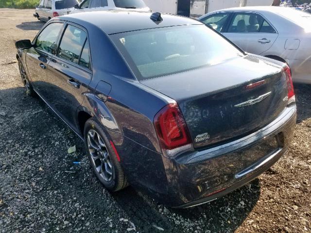 2C3CCAGG0JH296538 - 2018 CHRYSLER 300 S GRAY photo 3