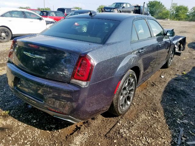 2C3CCAGG0JH296538 - 2018 CHRYSLER 300 S GRAY photo 4