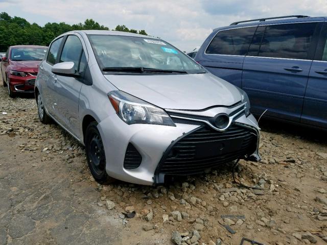 VNKKTUD36HA078159 - 2017 TOYOTA YARIS L SILVER photo 1