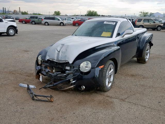 1GCES14H76B122745 - 2006 CHEVROLET SSR TWO TONE photo 2